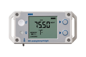 HOBO MX1104-TEMP-06 Temp/Humidity/Light/Ext-Temp Bluetooth Data Logger